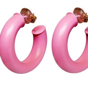 Sheila Fajl Small Painted Chantal hoops